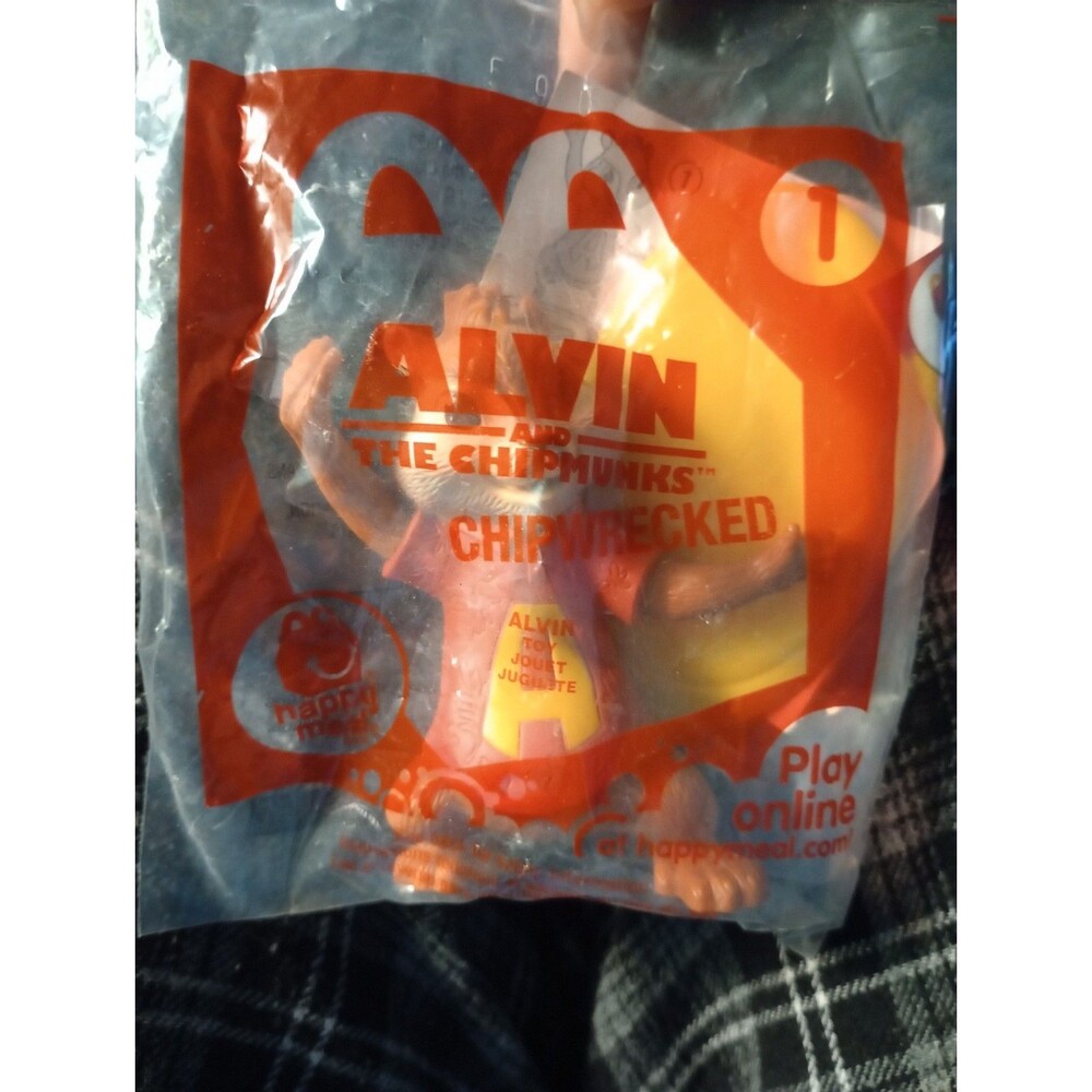 2011 ALVIN AND THE CHIPMUNKS CHIPWRECKED MCDONALDS HAPPY MEAL TOYS - U - PICK